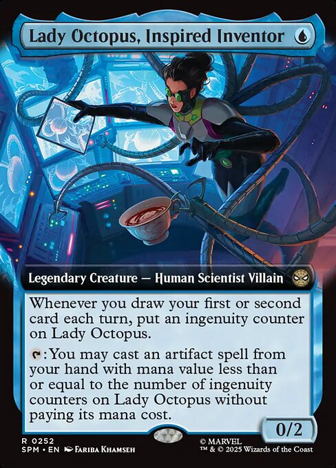 Lady Octopus, Inspired Inventor Foil (SPM) #252
