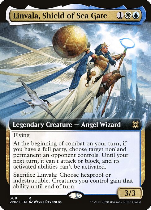 Linvala, Shield of Sea Gate (ZNR) 368 - Near Mint