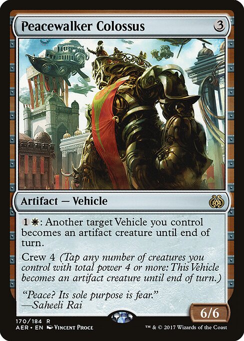 Peacewalker Colossus (AER) 170 - Near Mint