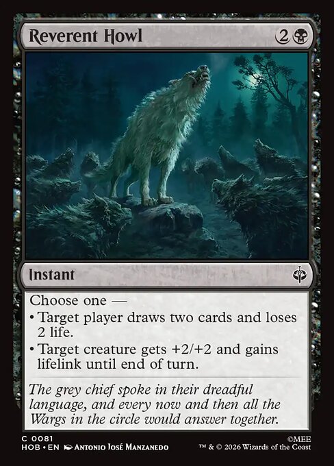 Reverent Howl (HOB) 81 - Foil - Near Mint