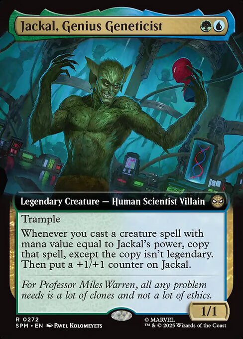 Jackal, Genius Geneticist (SPM) 272 - Near Mint