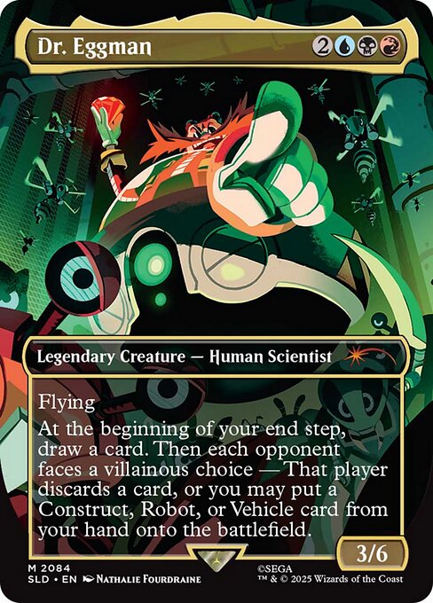 Dr. Eggman Foil (SLD) #2084