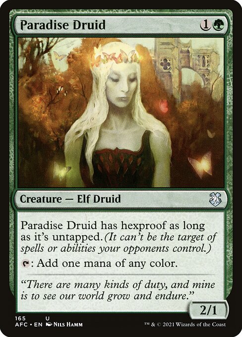 Paradise Druid (AFC) 165 - Near Mint