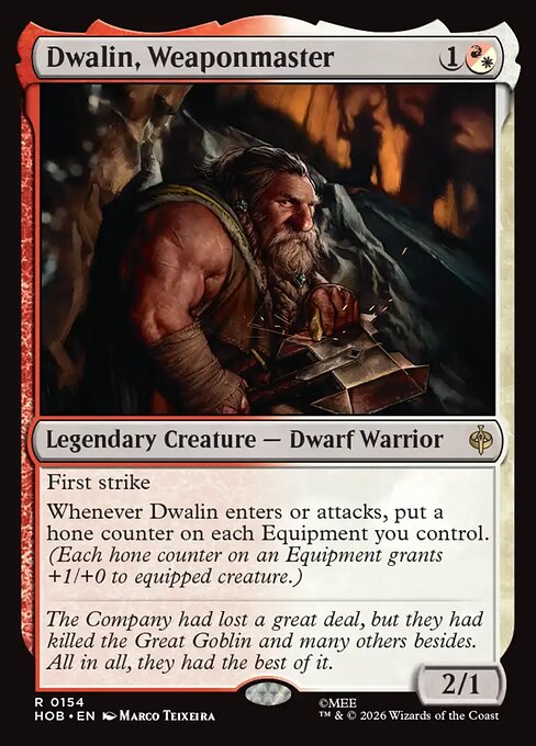 Dwalin, Weaponmaster (HOB) 154 - Near Mint