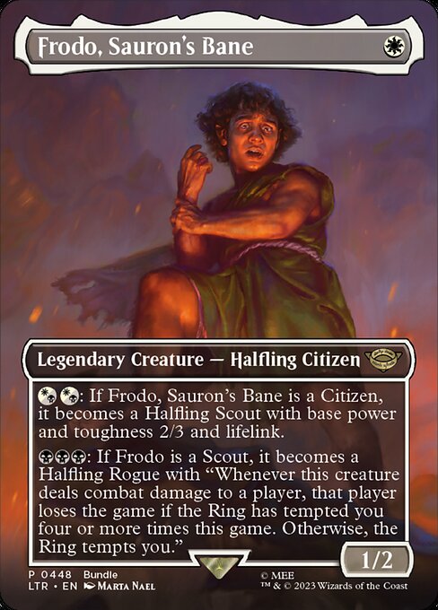 Frodo, Sauron's Bane (LTR) 448 - Near Mint