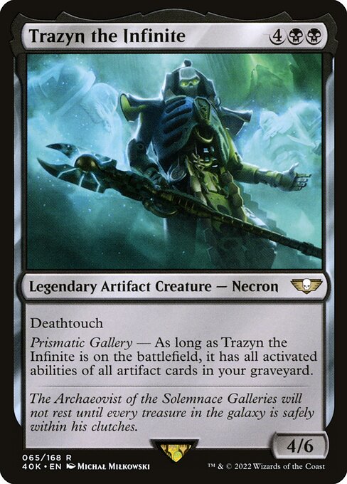 Trazyn the Infinite (40K) 65 - Near Mint