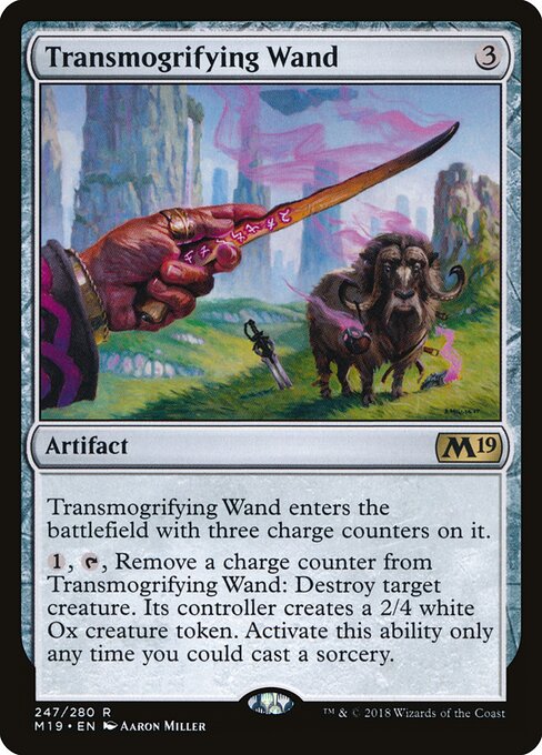 Transmogrifying Wand (M19) 247 - Near Mint