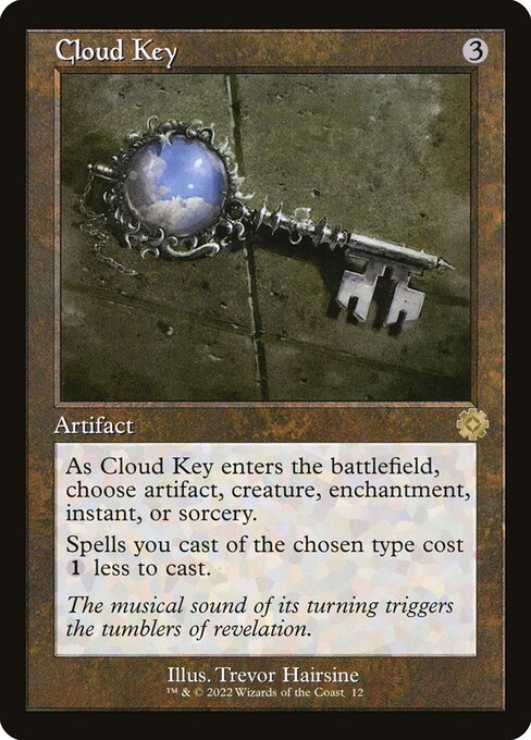 Cloud Key (BRR) 12 - Near Mint