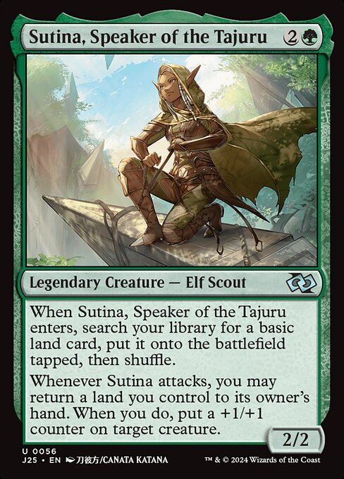 Sutina, Speaker of the Tajuru (J25) 56 - Near Mint