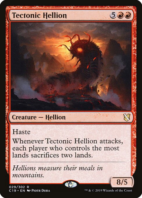 Tectonic Hellion (C19) 29 - Near Mint