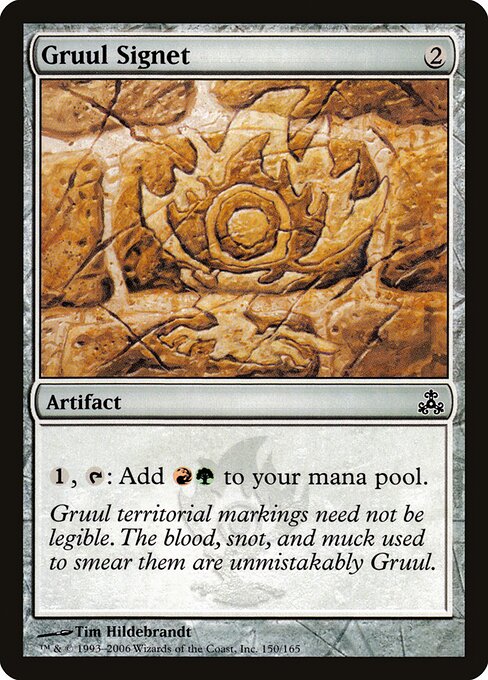 Gruul Signet (GPT) 150 - Near Mint