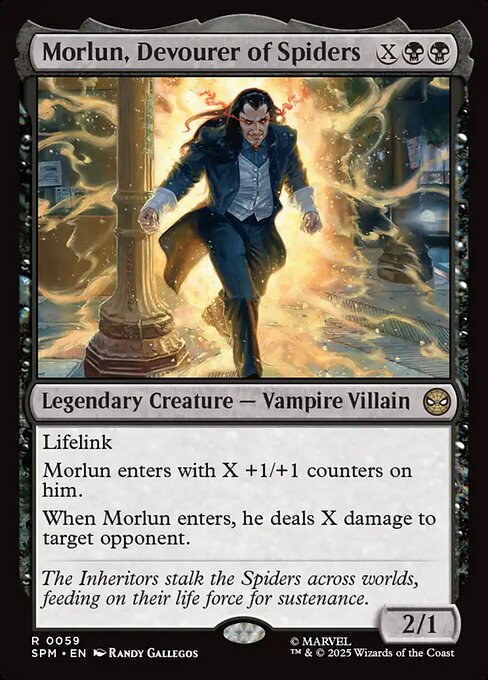 Morlun, Devourer of Spiders Foil (SPM) #59