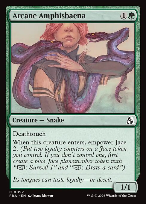 Arcane Amphisbaena Foil (FRA) #97