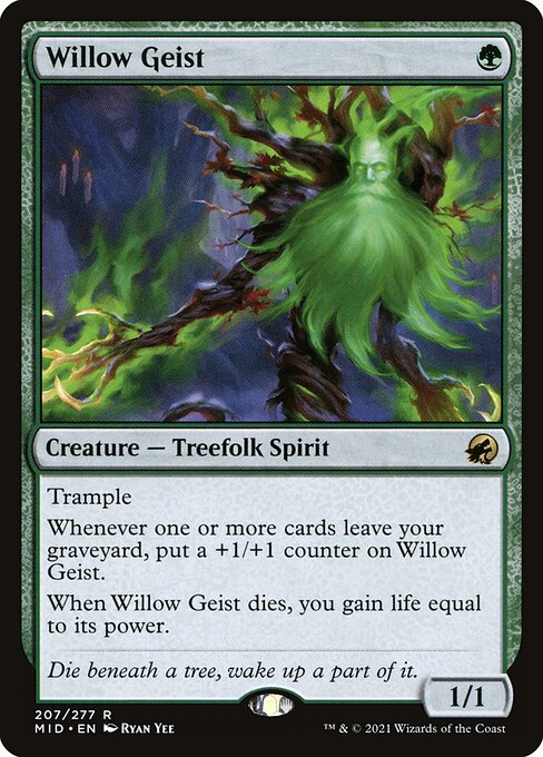 Willow Geist Foil (MID) #207