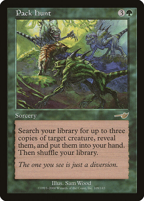 Pack Hunt (NEM) 109 - Near Mint