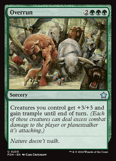 Overrun Foil (FDN) #230