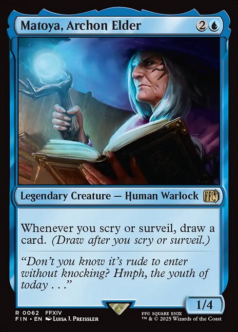 Matoya, Archon Elder (FIN) 62 - Near Mint