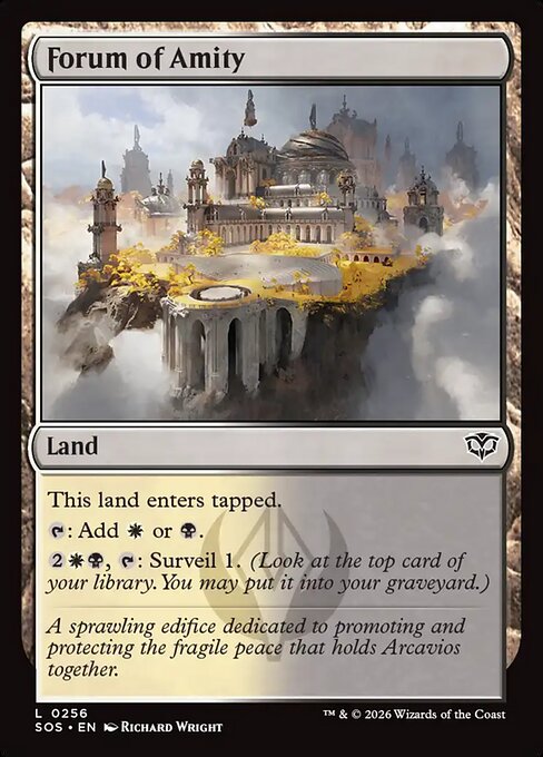 Forum of Amity (SOS) 256 - Near Mint