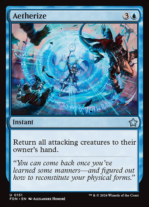 Aetherize (FDN) 151 - Foil - Near Mint