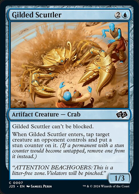 Gilded Scuttler (J25) 7 - Near Mint