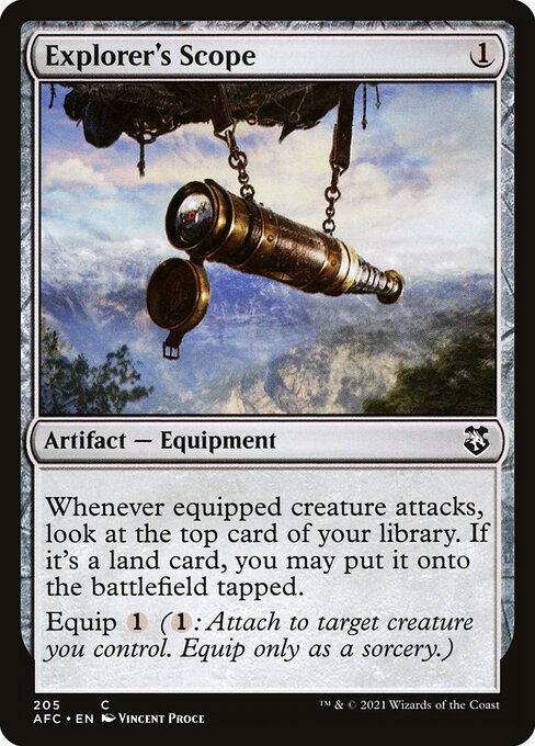 Explorer's Scope (AFC) 205 - Near Mint