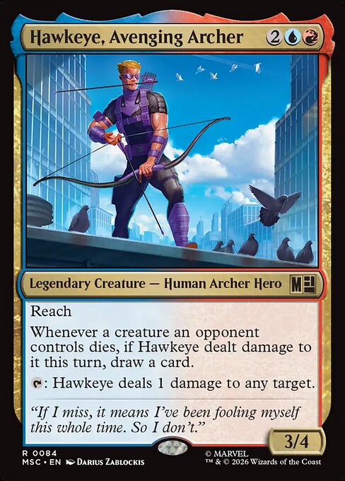 Hawkeye, Avenging Archer (MSC) 84 - Near Mint