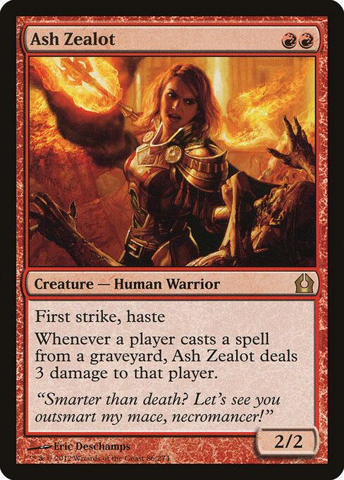 Ash Zealot (RTR) 86 - Near Mint