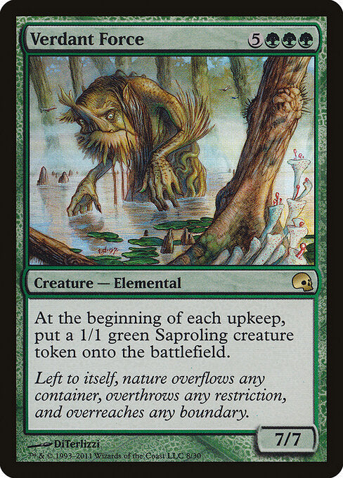 Verdant Force Foil (PD3) #8