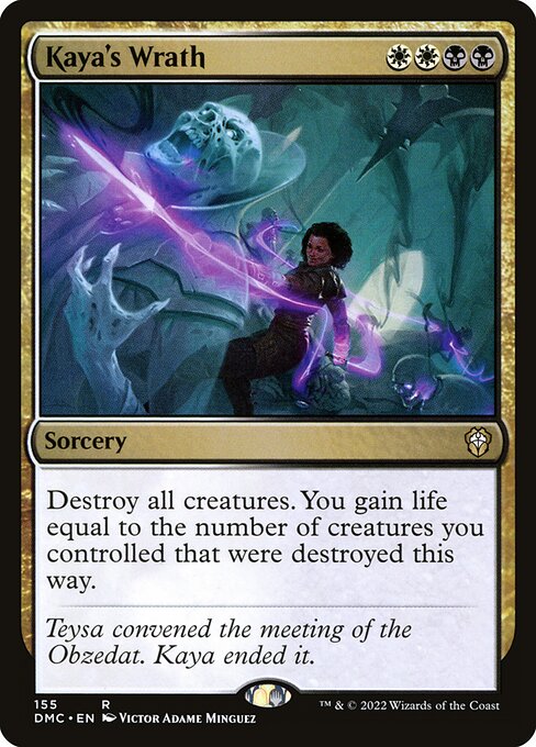 Kaya's Wrath (DMC) 155 - Near Mint