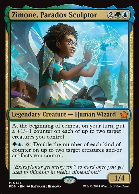 Zimone, Paradox Sculptor (FDN) 126 - Near Mint