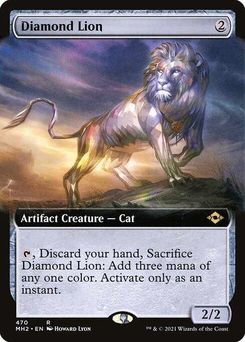 Diamond Lion (MH2) 470 - Near Mint