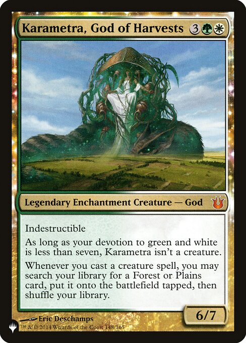 Karametra, God of Harvests (PLST) BNG-148 - Near Mint