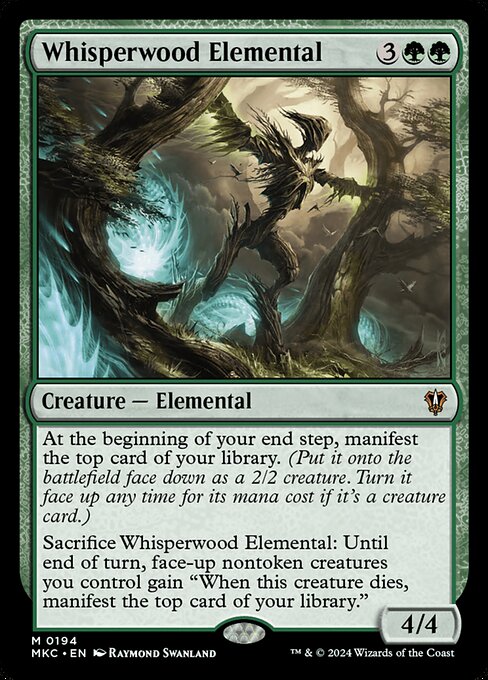 Whisperwood Elemental (MKC) 194 - Near Mint