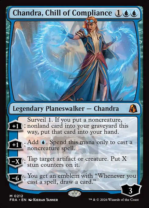 Chandra, Chill of Compliance (FRA) 212 - Near Mint