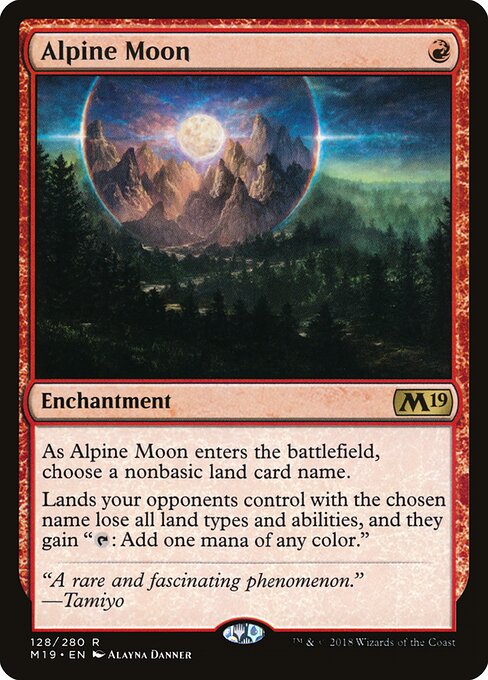Alpine Moon (M19) 128 - Near Mint