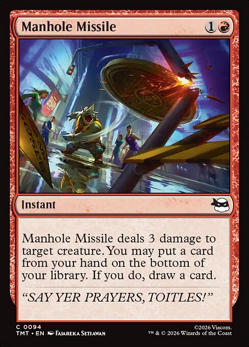 Manhole Missile Foil (TMT) #94