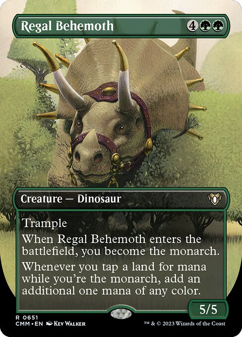 Regal Behemoth (CMM) 651 - Foil - Near Mint