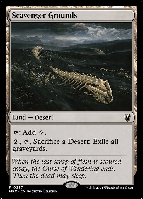 Scavenger Grounds (MKC) 287 - Near Mint