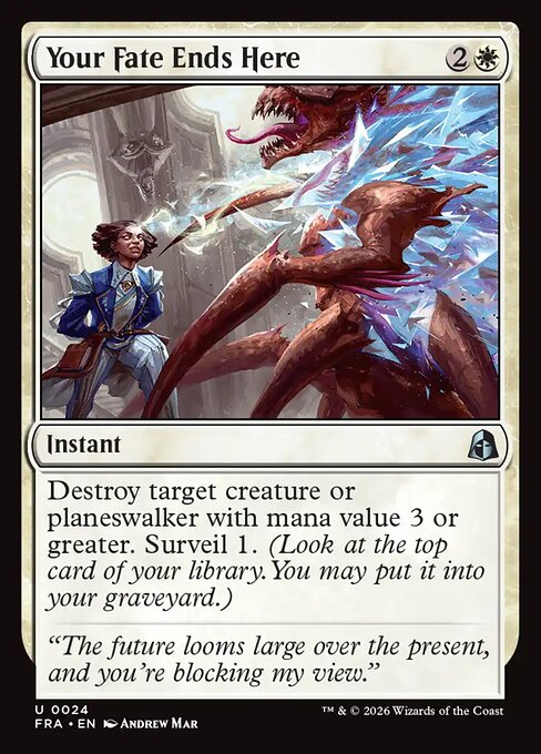 Your Fate Ends Here (FRA) 24 - Foil - Near Mint