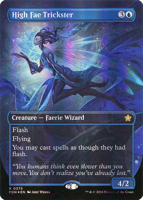 High Fae Trickster (FDN) 375 - Foil - Near Mint