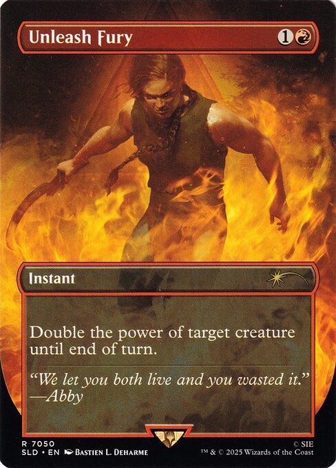 Unleash Fury (SLD) 7050 - Foil - Near Mint