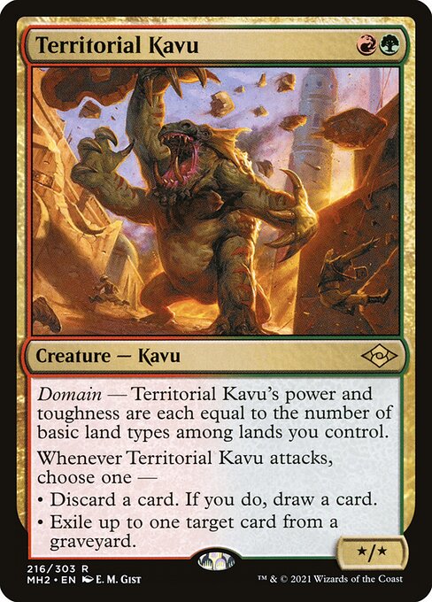 Territorial Kavu (MH2) 216 - Near Mint