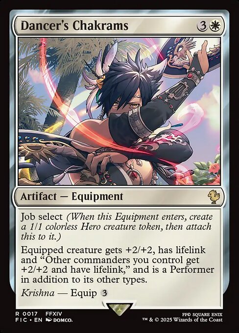 Dancer's Chakrams (FIC) 17 - Near Mint