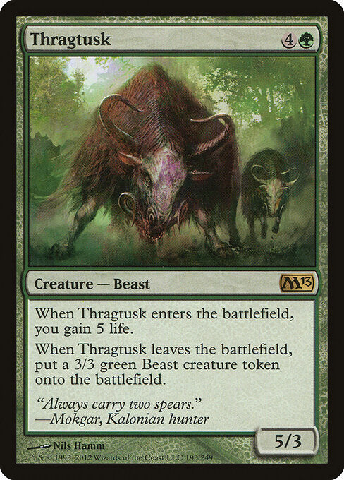 Thragtusk (M13) 193 - Near Mint