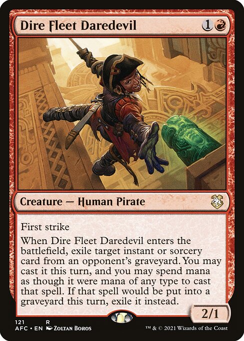 Dire Fleet Daredevil (AFC) 121 - Near Mint