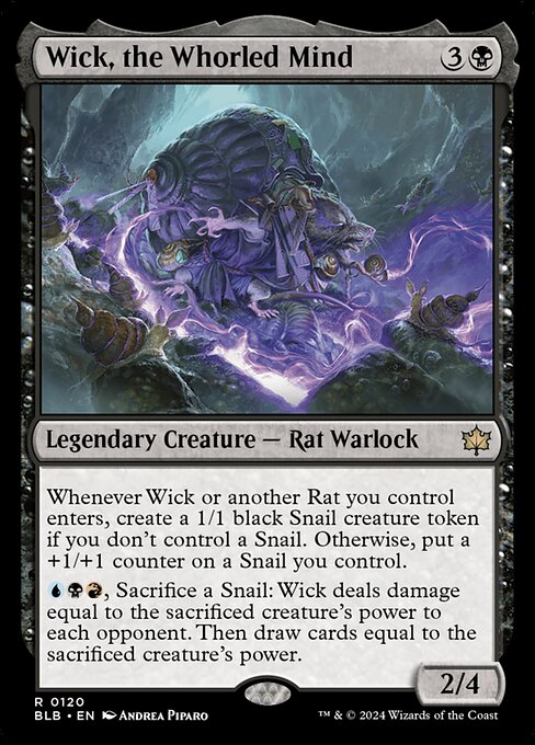 Wick, the Whorled Mind Foil (BLB) #120