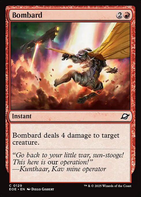 Bombard - Edge of Eternities