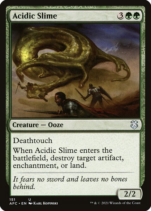 Acidic Slime (AFC) 151 - Near Mint