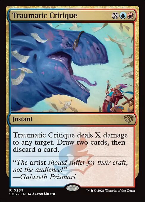 Traumatic Critique (SOS) 239 - Near Mint
