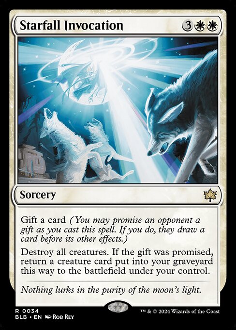 Starfall Invocation (BLB) 34 - Near Mint